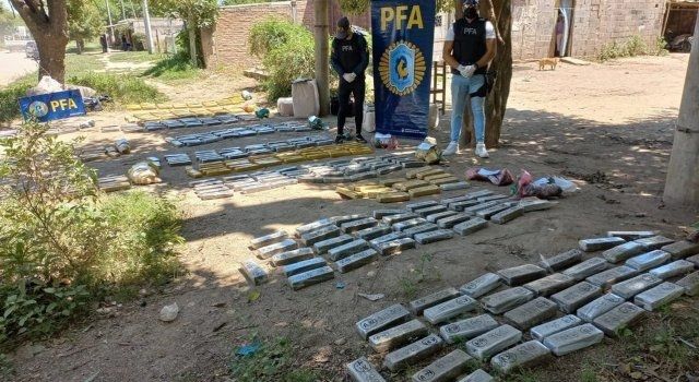 Suman 16 los detenidos tras el secuestro de 1.600 kilos de marihuana