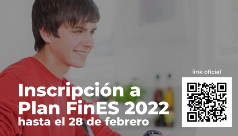 Hasta el 28 de febrero reciben inscripciones para el plan FinES