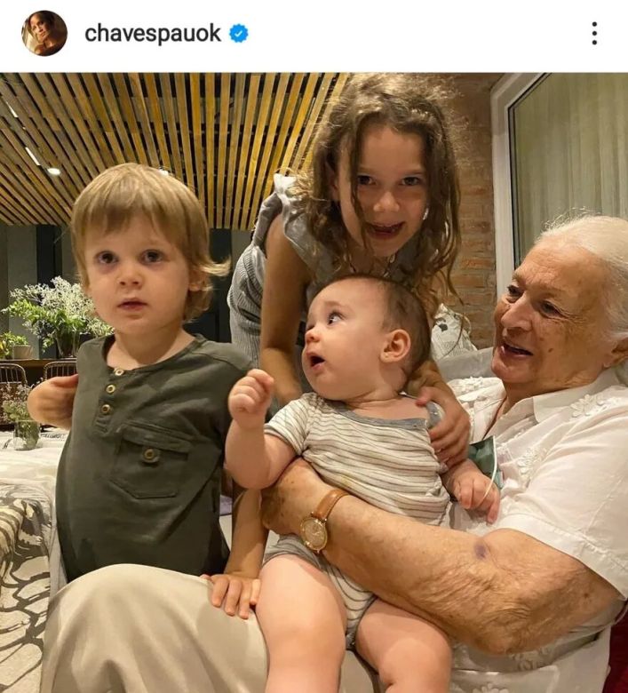 El emotivo recuerdo de Paula Chaves por el cumpleaños de su abuela: “El cielo está de fiesta”