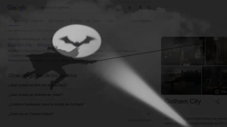 A días del estreno de The Batman, Google sorprendió a los fans con una batiseñal en Crome: cómo activarla