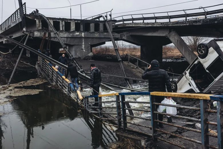 El gobierno Zelensky llamó a la resistencia ante el feroz ataque ruso a kiev