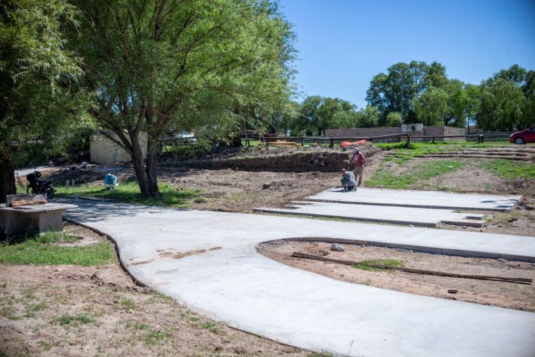 Se inauguró la obra 150 del Presupuesto Participativo Municipal en la costanera norte de Río Cuarto