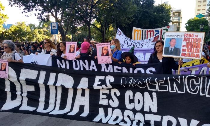 Multitudinaria marcha de “Ni Una Menos” en Río Cuarto