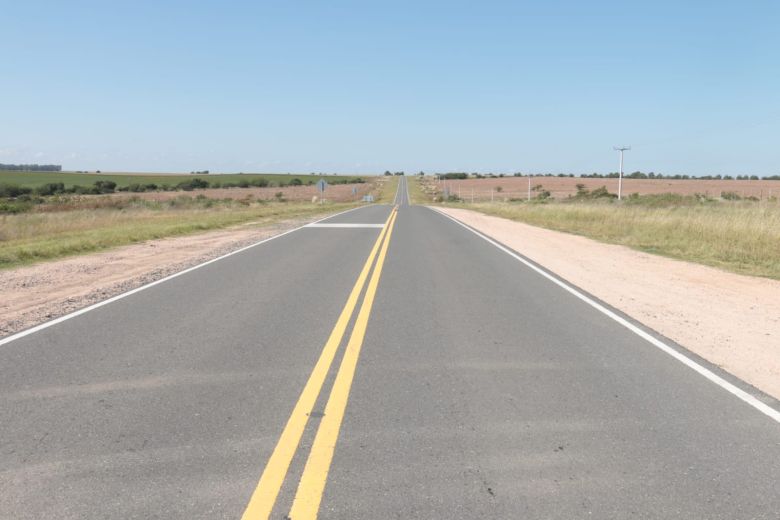 Schiaretti habilitó la repavimentación de 11 kilómetros de la Ruta 30