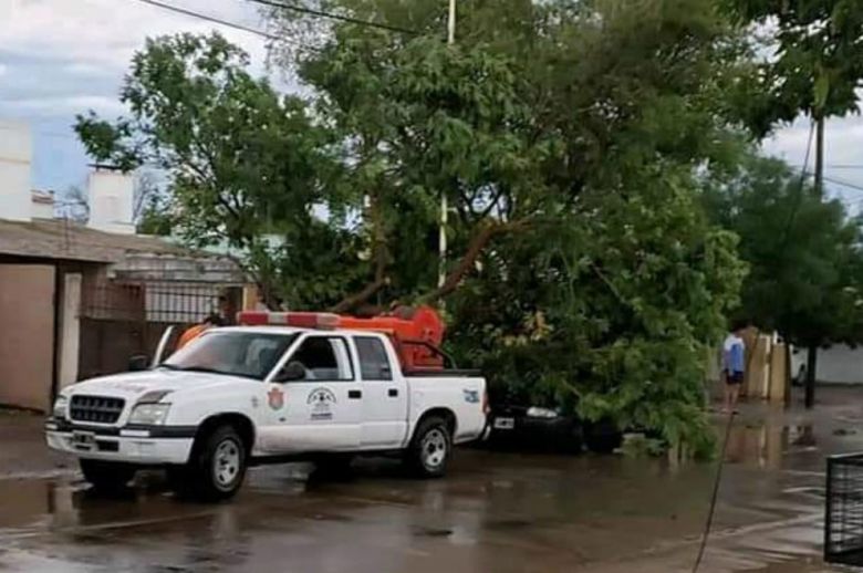 Desarrollo Social de la Provincia intervino en localidades afectadas por la tormenta