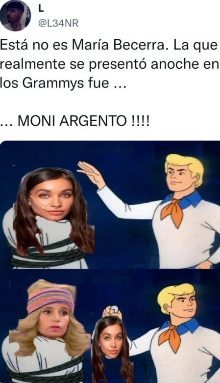 Grammy 2022: por qué Moni Argento se volvió viral tras el show de María Becerra en los