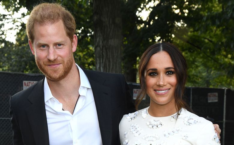 El príncipe Harry y Meghan Markle visitan a Isabel II