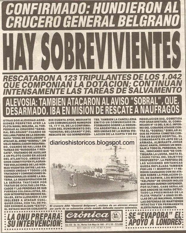 40 años del único riocuartense desaparecido a bordo del crucero ARA General Belgrano: El testimonio de su sobrino