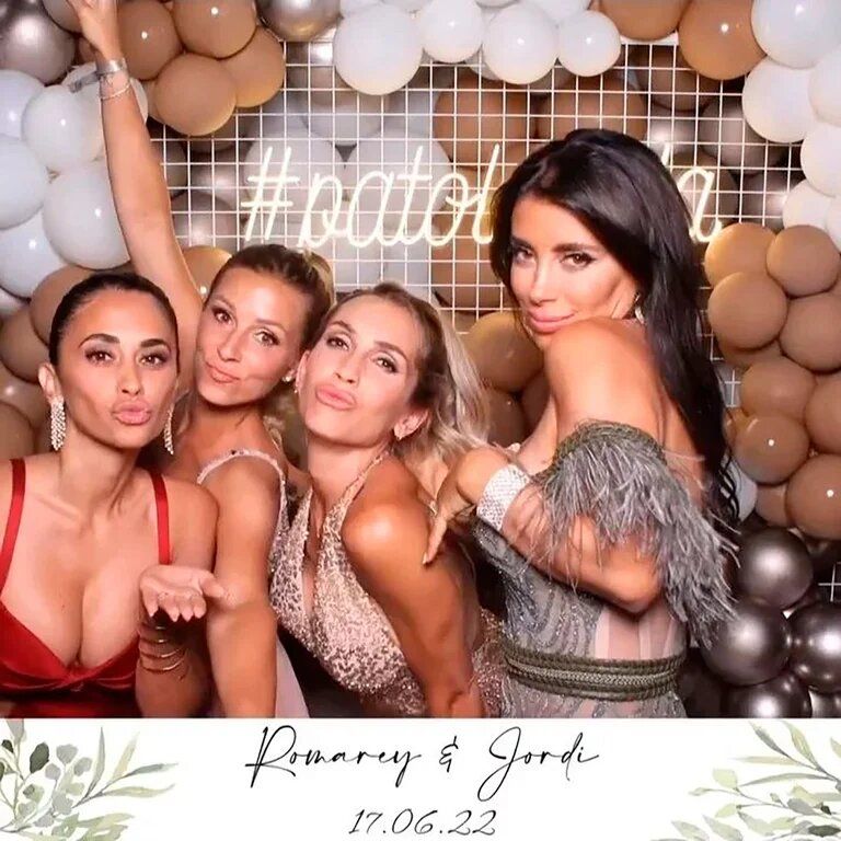 Las fotos de Lionel Messi y Antonela Roccuzzo en el casamiento de Jordi Alba y Romarey Ventura