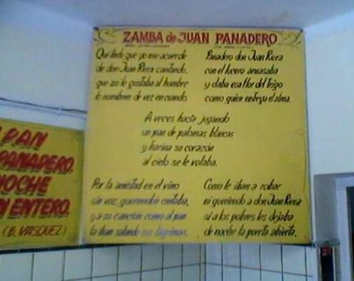 La nieta de Juan Riera recordó a su abuelo panadero hecho zamba