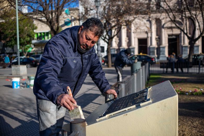 Se está desarrollando una intervención integral en Plaza Roca