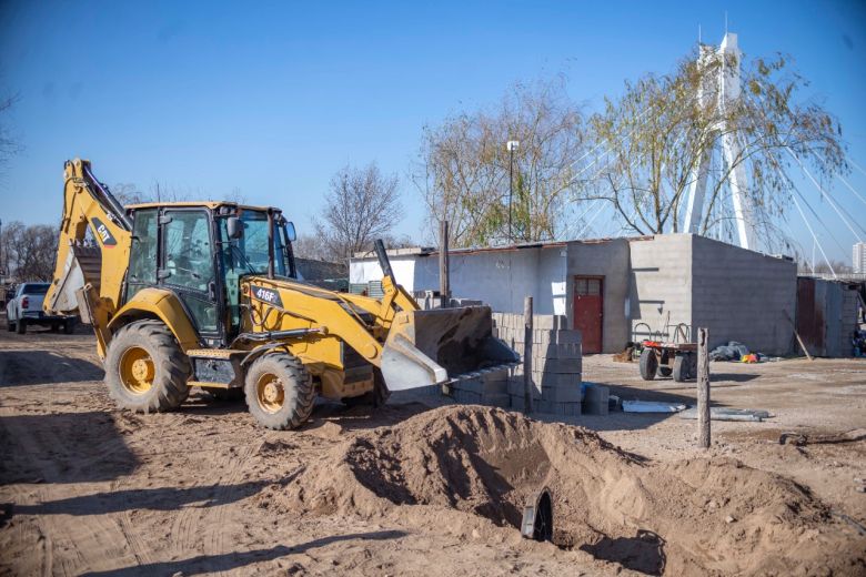 Avanzan las obras en barrio San Martín