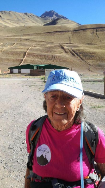 La abuela runner de 87 años, orgullo familiar, a quien la disciplina le da vida