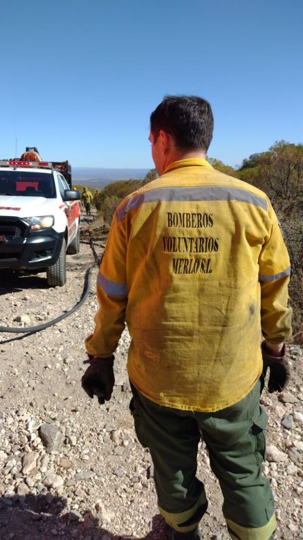 Incendio Forestal en el Mirador del Peñon