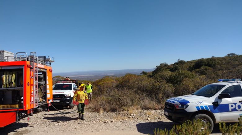 Incendio Forestal en el Mirador del Peñon