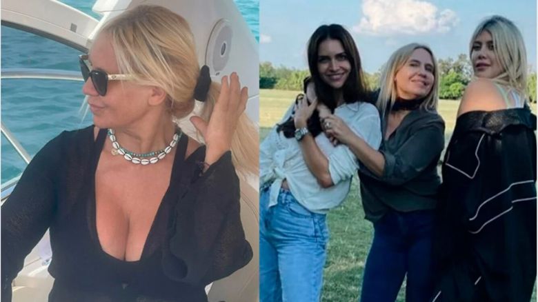 Las fotos de Nora Colosimo, la mamá de Wanda y Zaira Nara, en sus vacaciones por Europa