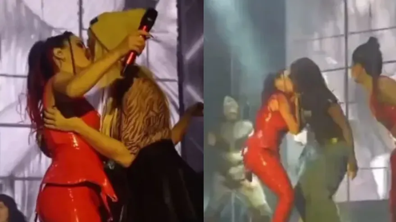 Nati Jota dio detalles del beso que se dio con Lali Espósito en un show: “Es muy hot”