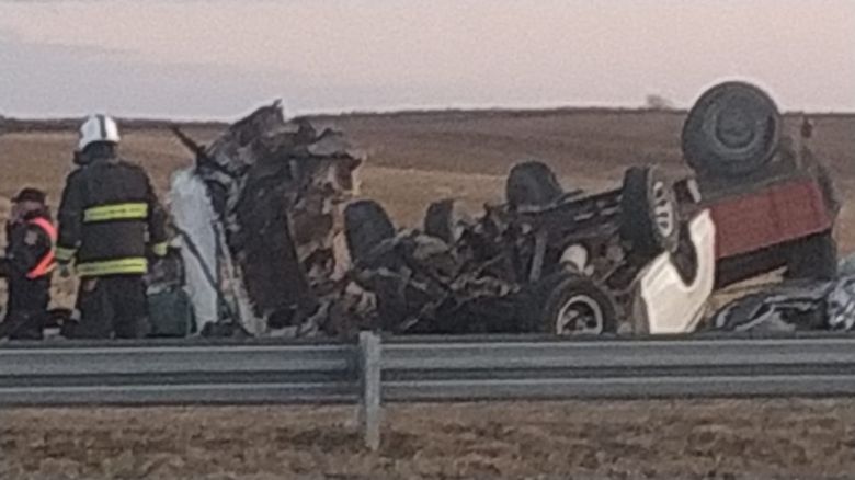  Grave siniestro en Ruta 8 cerca de Sampacho