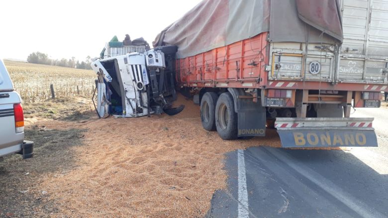  Grave siniestro en Ruta 8 cerca de Sampacho