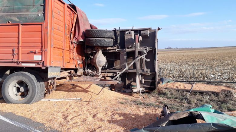  Grave siniestro en Ruta 8 cerca de Sampacho