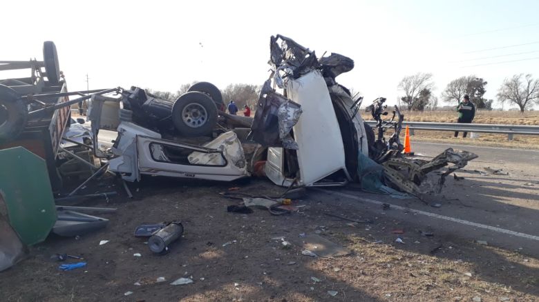  Grave siniestro en Ruta 8 cerca de Sampacho