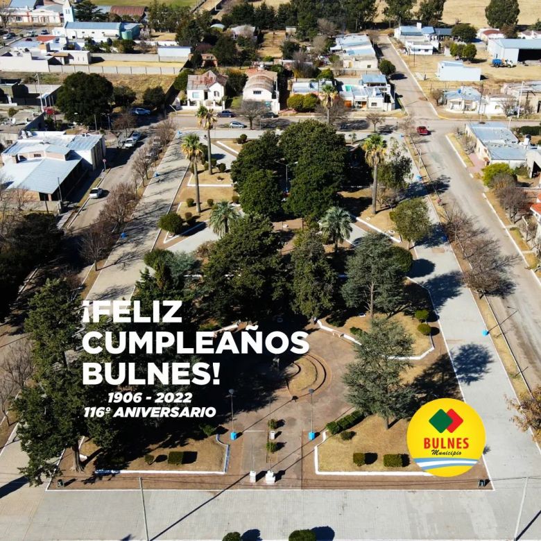 Bulnes festejó sus 116 años con obras