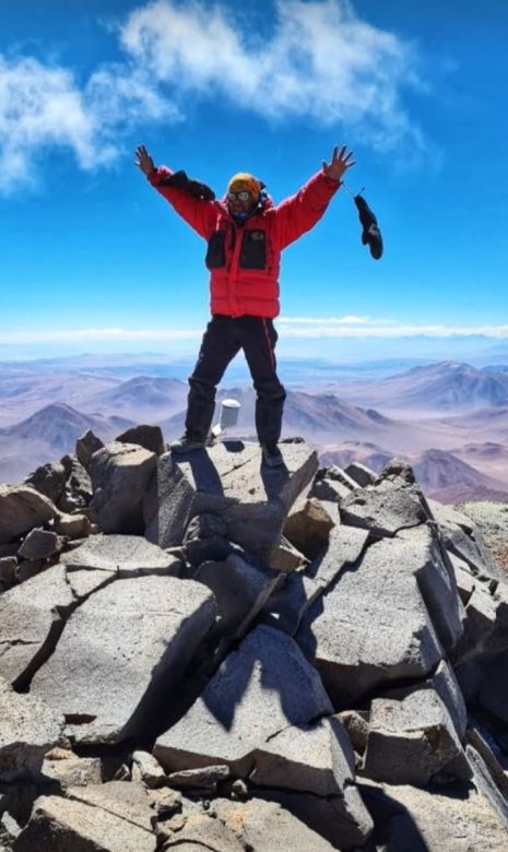 Es de San Antonio de Los Cobres y se prepara para ascender al Himalaya