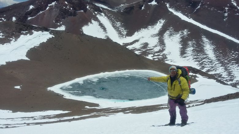 Es de San Antonio de Los Cobres y se prepara para ascender al Himalaya