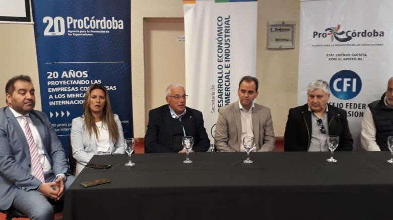 Destacan que las empresas de Córdoba pueden colocar su producción en el exterior