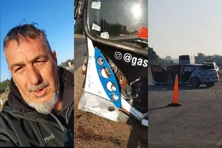 El tremendo accidente de los músicos de Kapanga en la ruta 7 y el descargo de Martín “el Mono” Fabio: “No nos mató de casualidad”