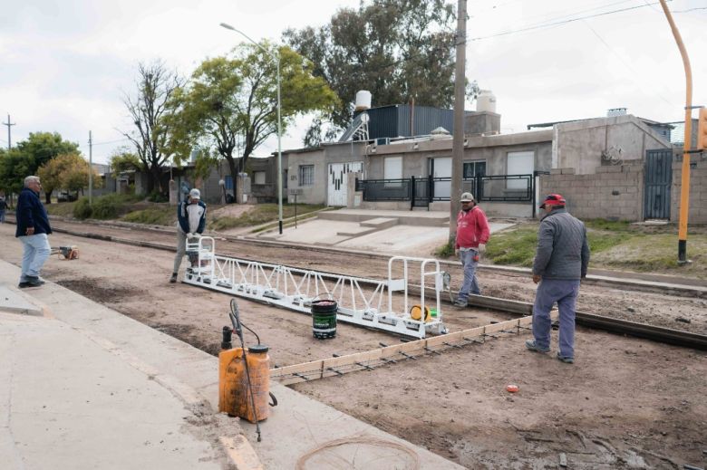 Comenzó la repavimentación de Maipú en el sur de la ciudad