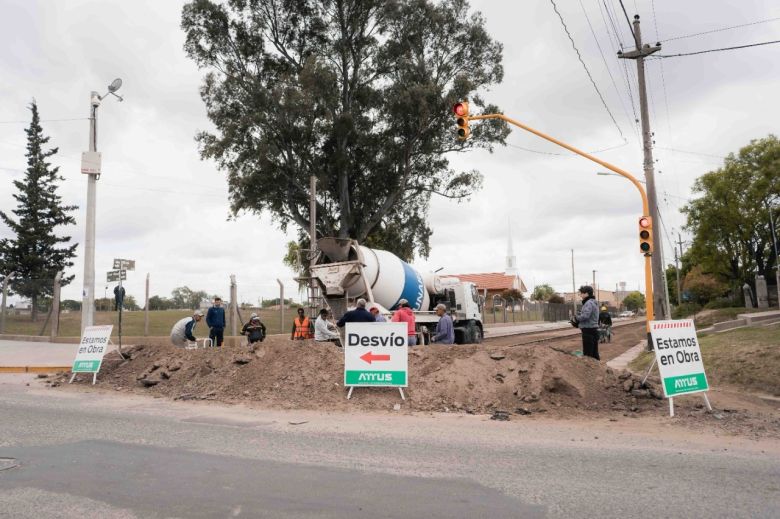 Comenzó la repavimentación de Maipú en el sur de la ciudad