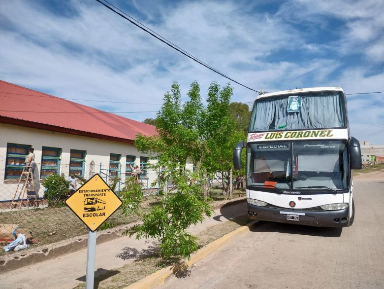 Se realiza un campamento solidario de un colegio de General Deheza en Achiras