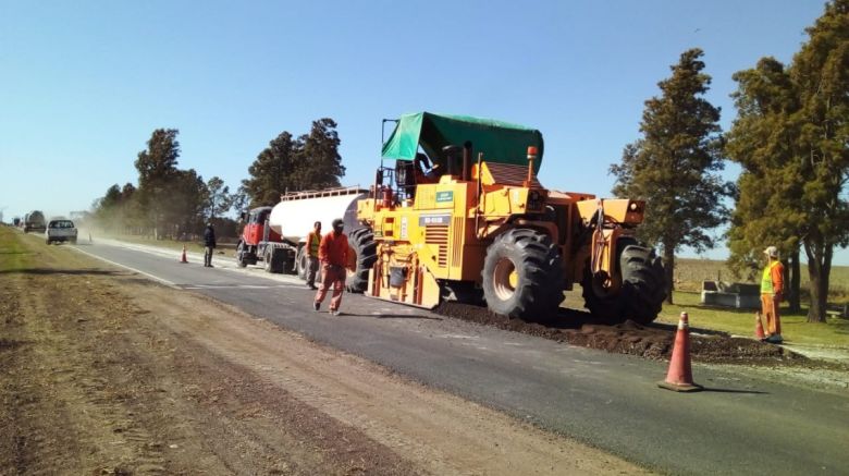 Repavimentarán la Ruta Nacional 35