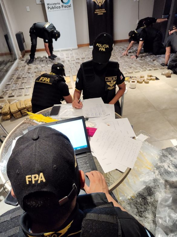 La FPA encontró un depósito de drogas en una vivienda de Banda Norte