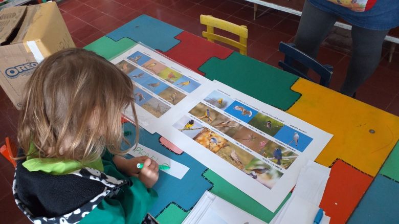 Colegios entusiasman a niños y familias con el ave representativa de Córdoba