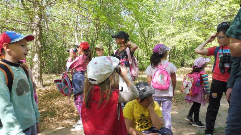 Colegios entusiasman a niños y familias con el ave representativa de Córdoba