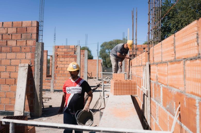 Avanza la construcción del CGM en el Barrio Alberdi