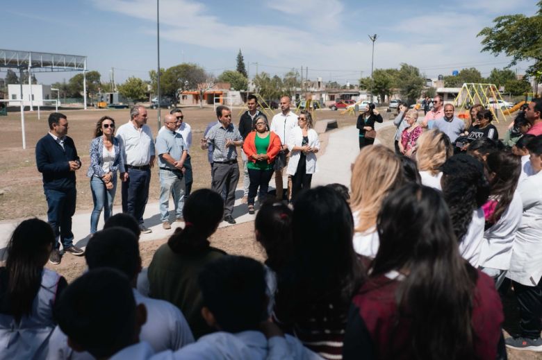 Paseo de la familia: se inauguró un nuevo espacio en barrio Jardín Norte