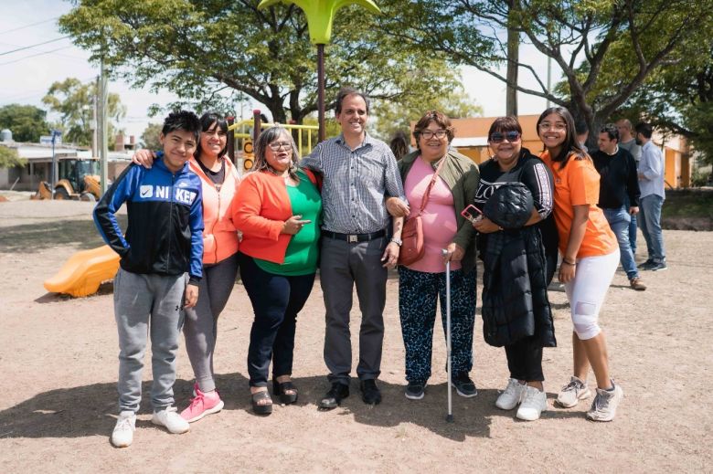 Paseo de la familia: se inauguró un nuevo espacio en barrio Jardín Norte