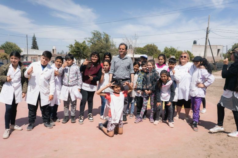 Paseo de la familia: se inauguró un nuevo espacio en barrio Jardín Norte