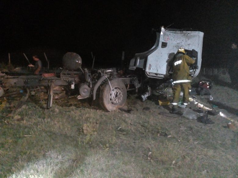 Despistó un camión cerca de Río Cuarto 