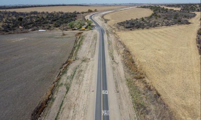 Río de Los Sauces: conformidad por los avances en el Camino de la Costa