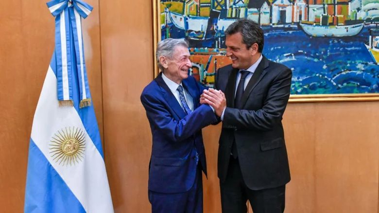 Sergio Massa recibió a Jack Rosen para analizar inversiones desde Estados Unidos en energía, minería y tecnología