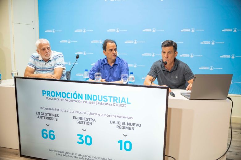 Llamosas entregó nuevas Promociones Industriales