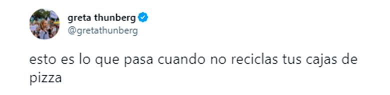 La irónica reacción de Greta Thunberg tras el arresto de Andrew Tate, el influencer que se mofaba de ella en Twitter