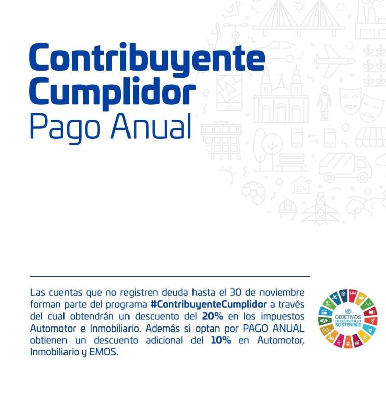 Beneficios del pago anual para los contribuyentes cumplidores