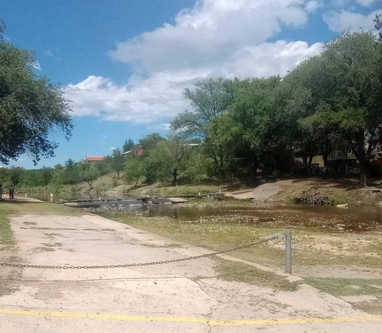  “El río de Las Albahacas mejoró el nivel de agua y por el momento hay tranquilidad”