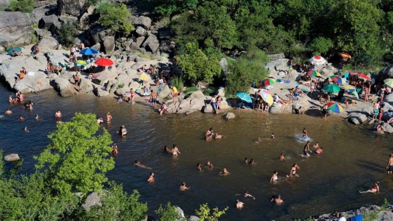 Enero comenzó con un importante movimiento turístico en las sierras de Córdoba