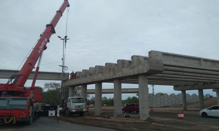 Se retomaron los trabajos en la autovía a Holmberg